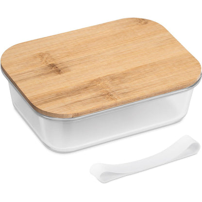 Okiyo Moshi Glass & Bamboo Lunch Box-Kitchen Essentials-corporate gift ideas for employees-branded corporate gifts | corporate gifts south africa | Just Brand