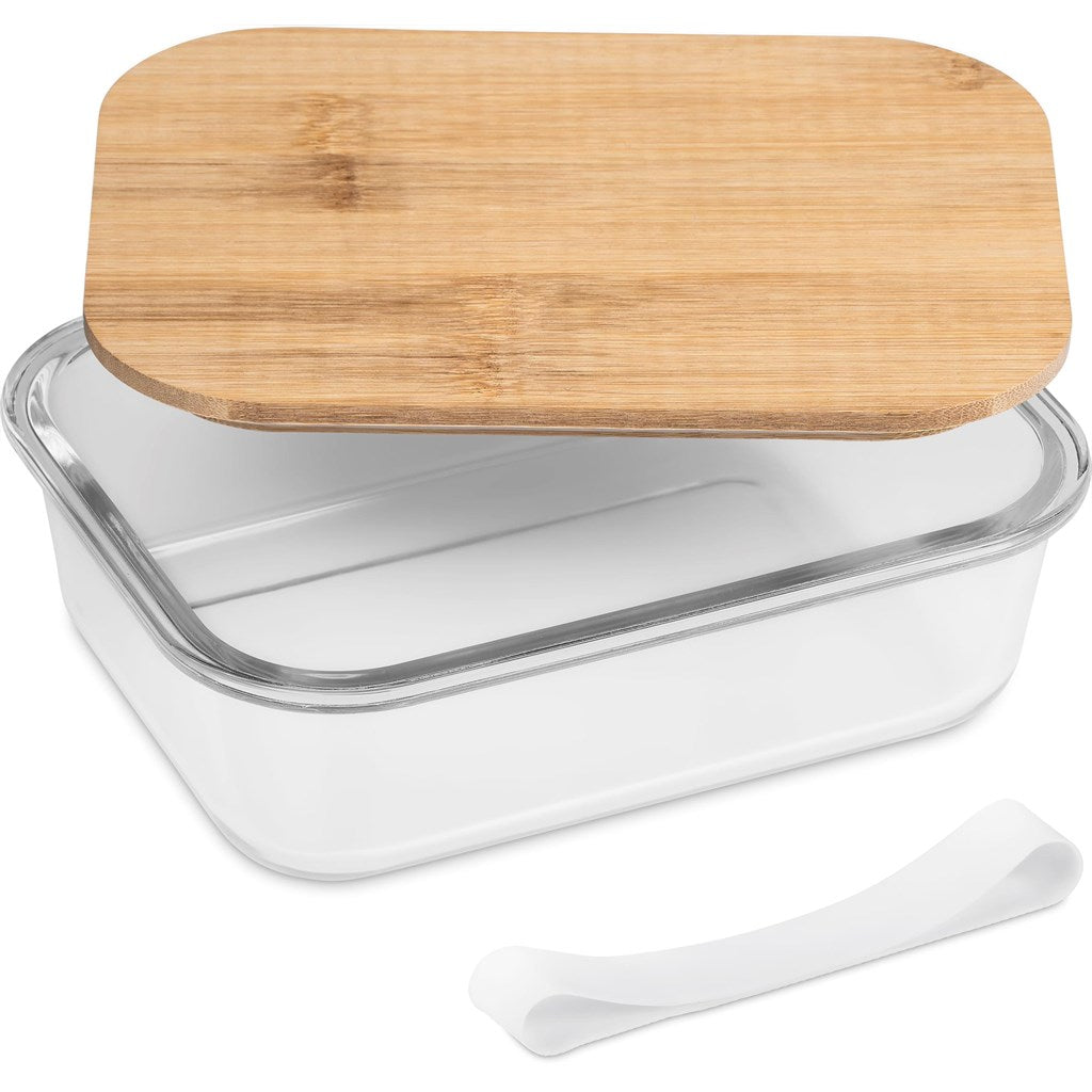 Okiyo Moshi Glass & Bamboo Lunch Box-Kitchen Essentials-corporate gift ideas for employees-branded corporate gifts | corporate gifts south africa | Just Brand