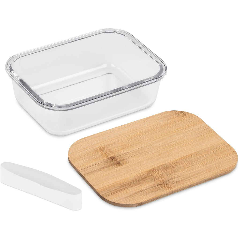 Okiyo Moshi Glass & Bamboo Lunch Box-Kitchen Essentials-corporate gift ideas for employees-branded corporate gifts | corporate gifts south africa | Just Brand