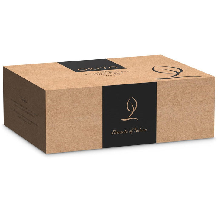 Okiyo Moshi Glass & Bamboo Lunch Box-Kitchen Essentials-corporate gift ideas for employees-branded corporate gifts | corporate gifts south africa | Just Brand