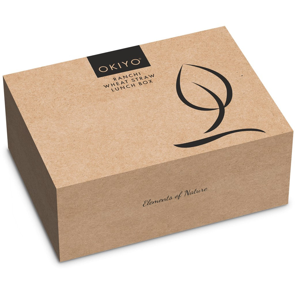 Okiyo Ranchi Wheat Straw Lunch Box | Food Related Items | Custom branded & personalised corporate gifts | Gift Wrap Shop