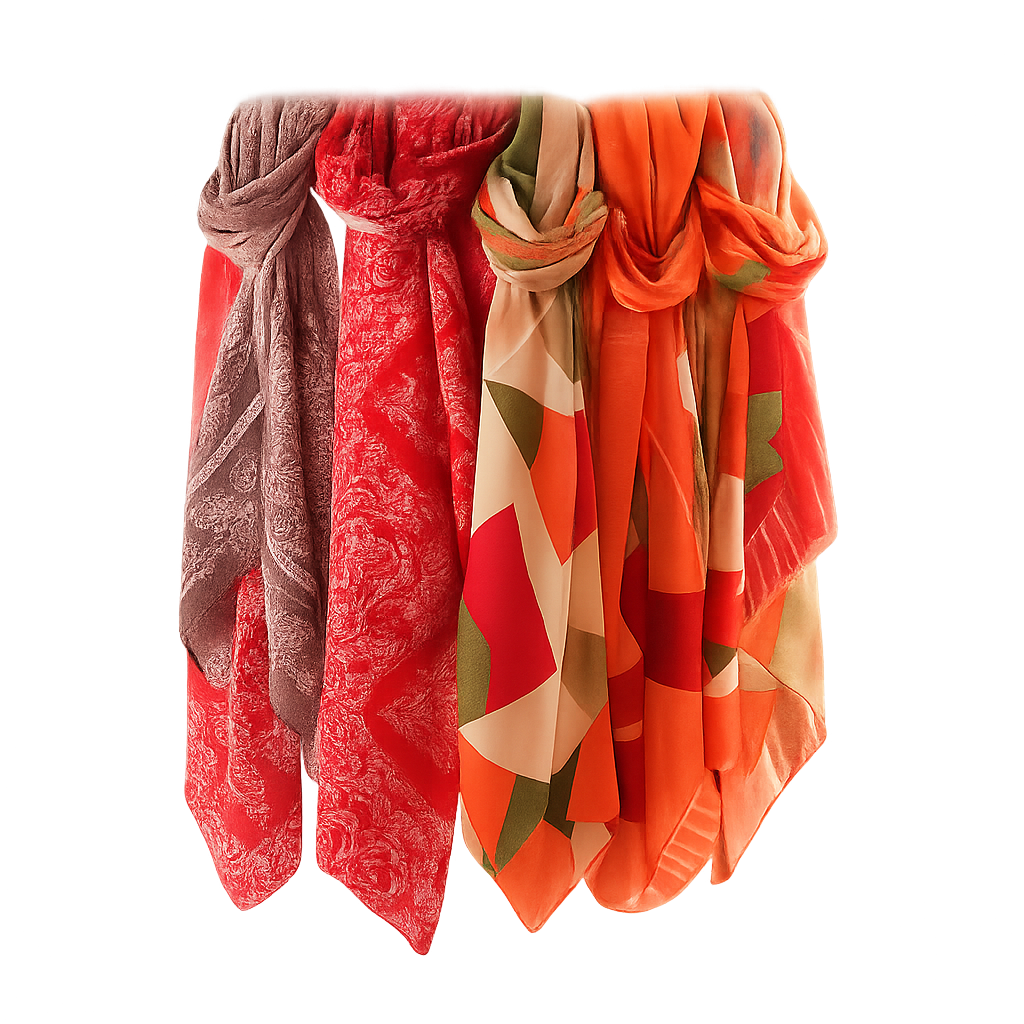 Chiffon Sublimated Scarves