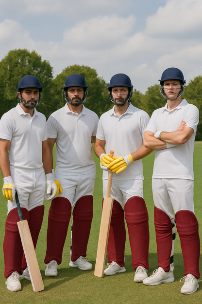 HS Cricket Pads Clads | Maroon