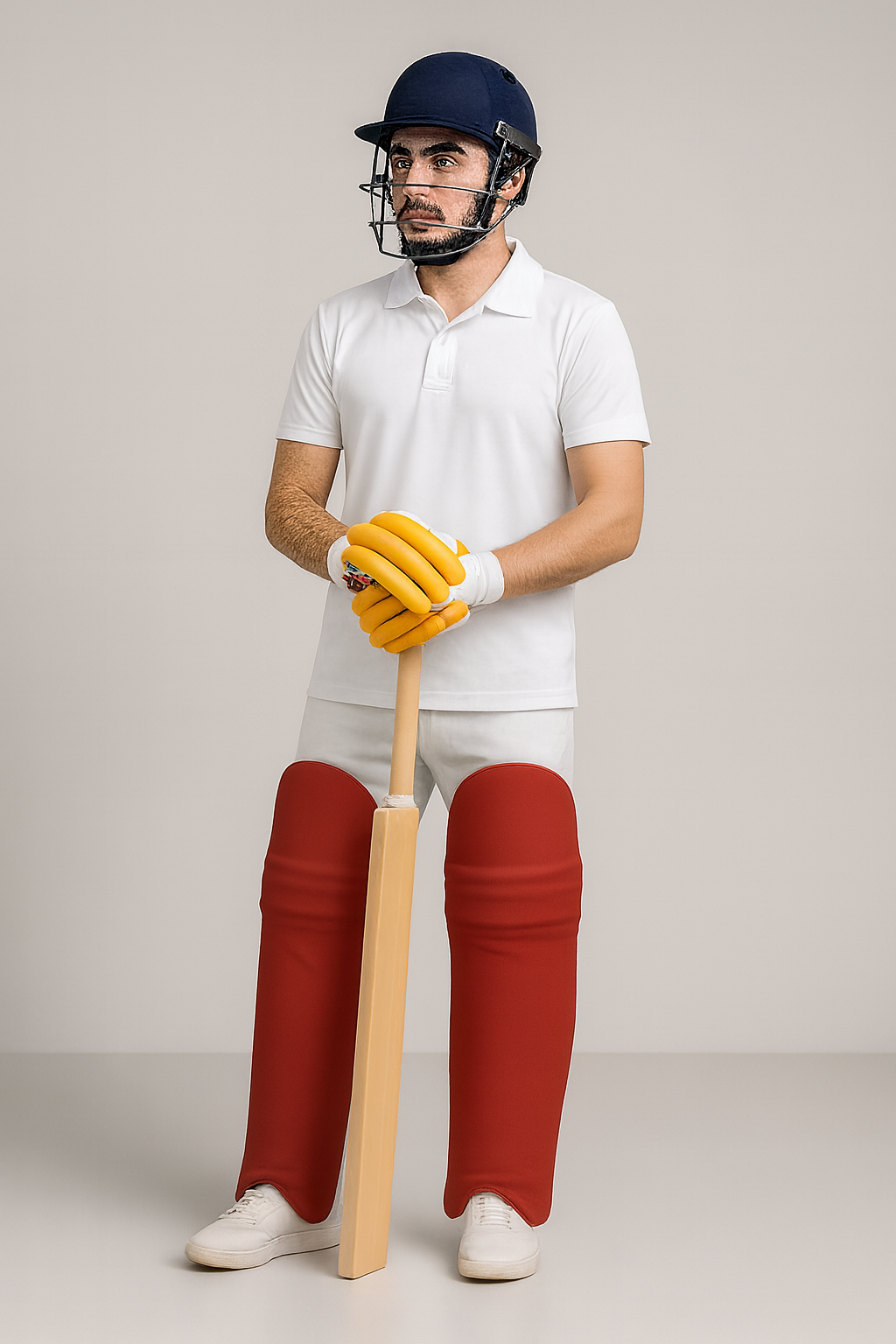 HS Cricket Pads Clads | Red