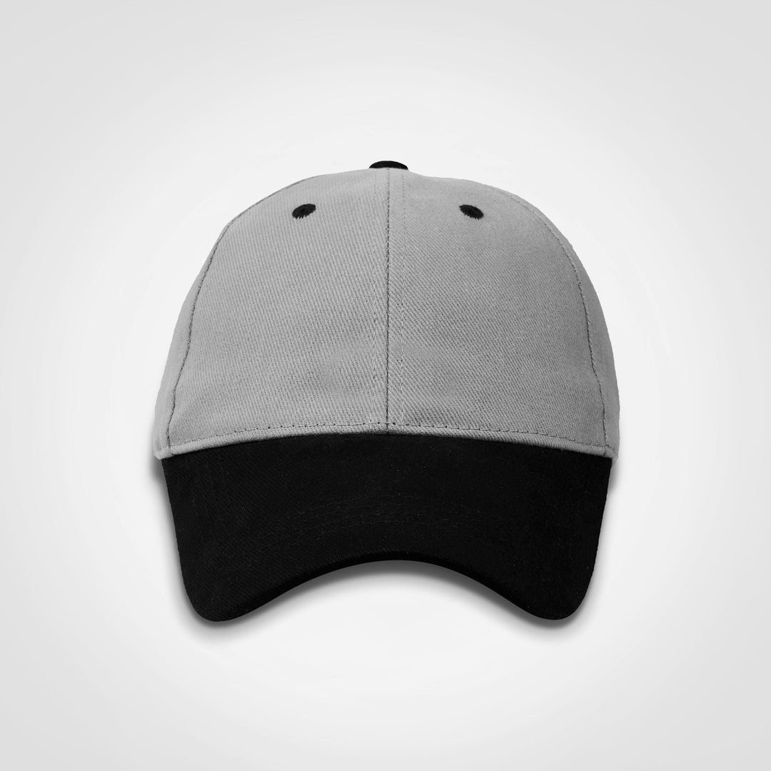 Classic Two Tone Cap-6 Panel Caps-Just Brand