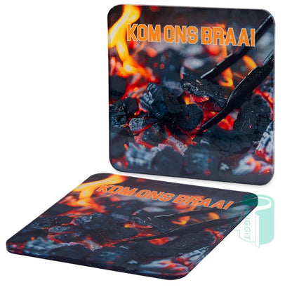 2-Tone Sublimer Coasters - product view 4