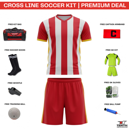 Cross Line Soccer Kit | Premium Combo