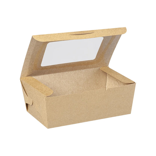 Small Kraft Deli Window Box