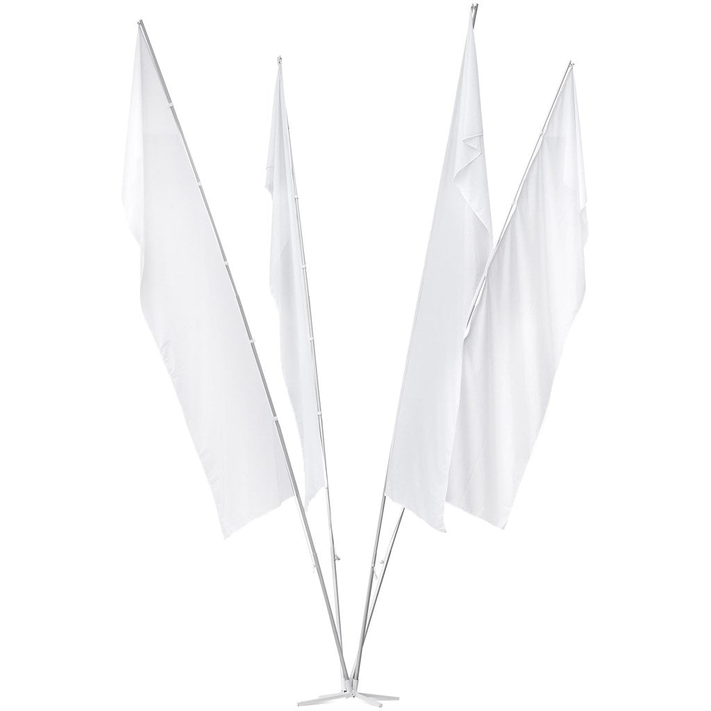 Legend 4 Flag Fountain 6m Large (1m x 4m flags)