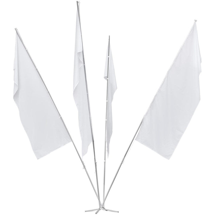 Champion 4 Flag Fountain 5m Medium (1m x 3m flags)-Flag Fountains-Banners and Flags-Gift Wrap Shop