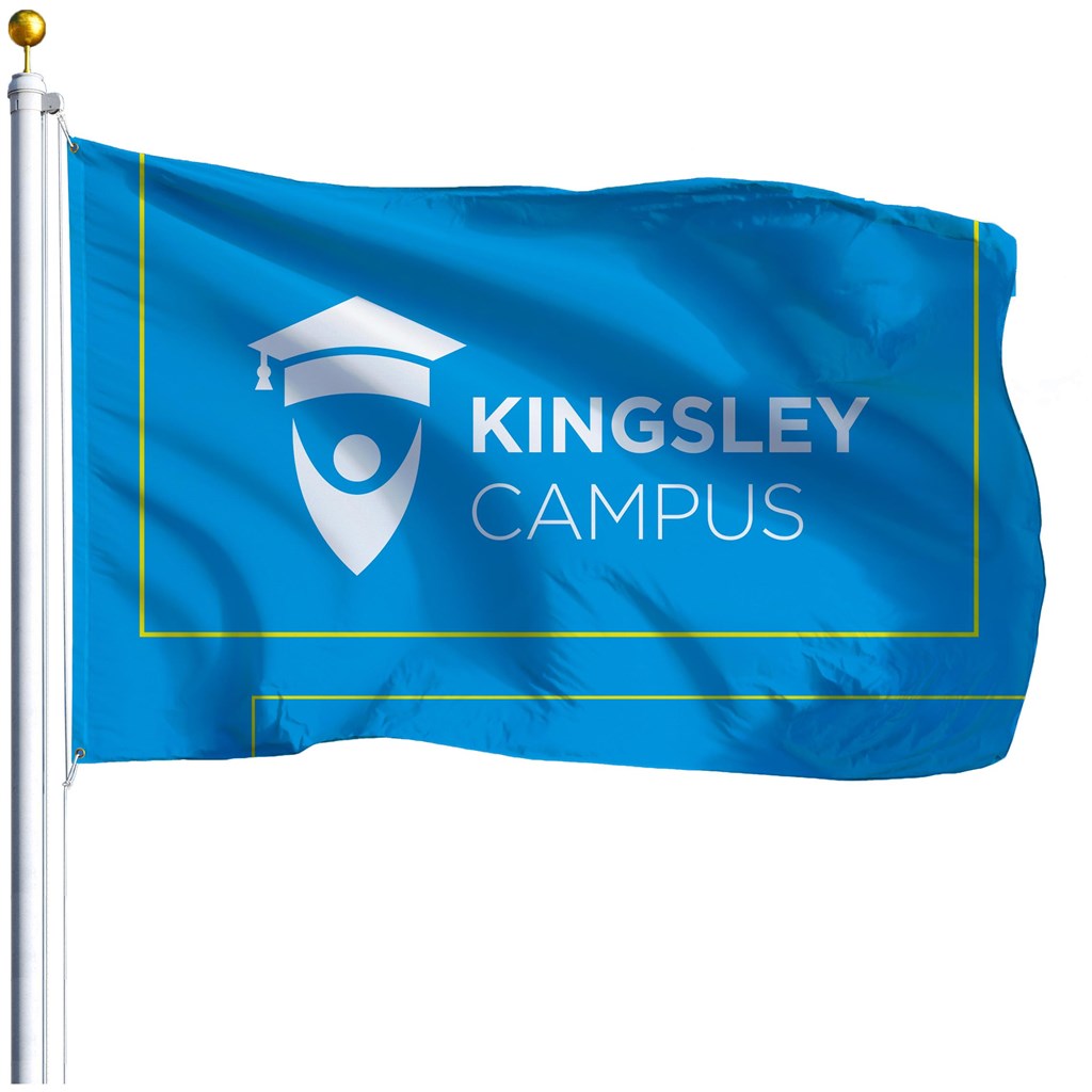 Champion Corporate Pole Flag 1800mm x 1200mm-Pole Flags-Banners and Flags-Gift Wrap Shop