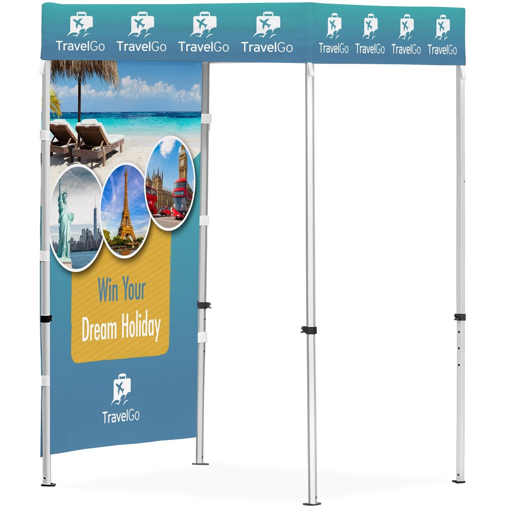 Ovation Sublimated Gazebo 1.5m X 1.5m - 1 Full-Wall Skin-1.5m x 1.5m Sublimated Gazebos-Banners and Flags-Gift Wrap Shop