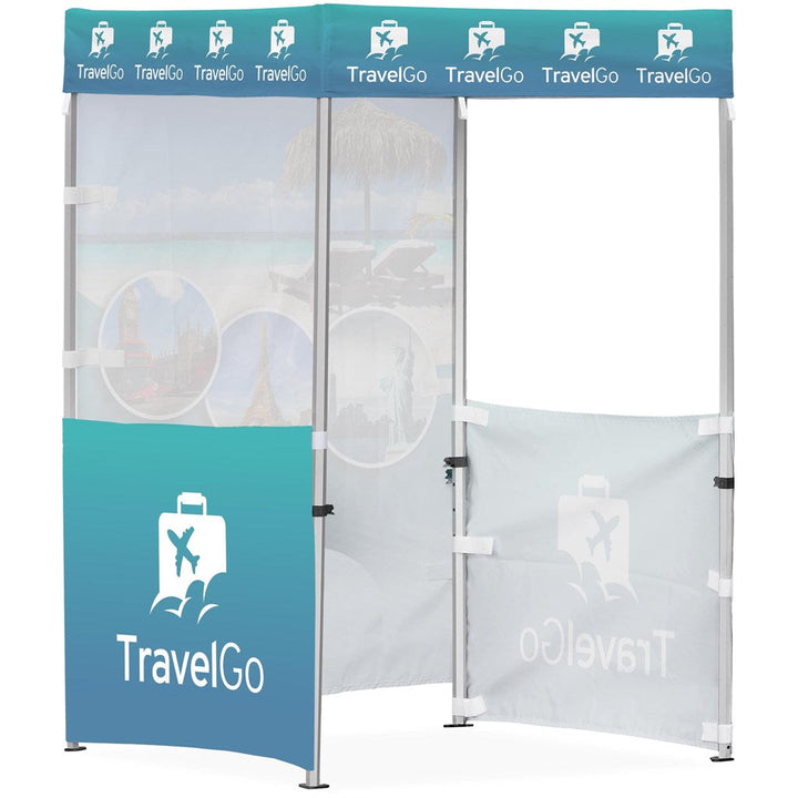 Ovation Sublimated Gazebo 1.5m X 1.5m - 2 Half-Wall Skins - 1 Full-Wall Skin-1.5m x 1.5m Sublimated Gazebos-Banners and Flags-Gift Wrap Shop