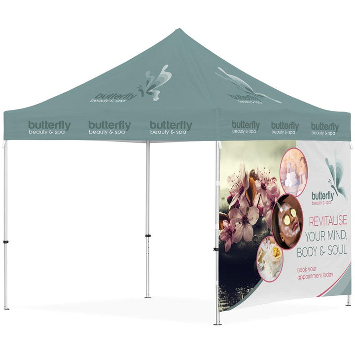 Ovation Sublimated Gazebo 3m X 3m - 1 Full-Wall Skin-3m x 3m Sublimated Gazebos-Banners and Flags-Gift Wrap Shop