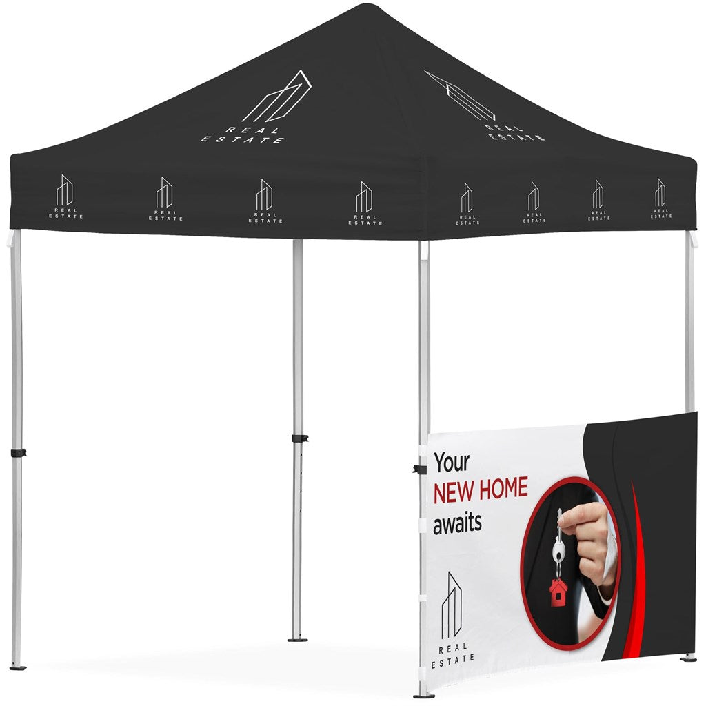 Ovation Gazebo 2m x 2m Petite 1 H-Wall-2m x 2m Sublimated Gazebos - Petite Frame-Banners and Flags-Gift Wrap Shop