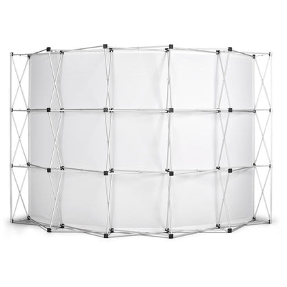 Legend Curved Banner Wall 3.5m x 2.25m-Curved Banner Walls-Gift Wrap Shop