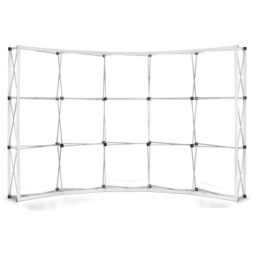 Legend Curved Banner Wall 3.5m x 2.25m-Curved Banner Walls-Gift Wrap Shop