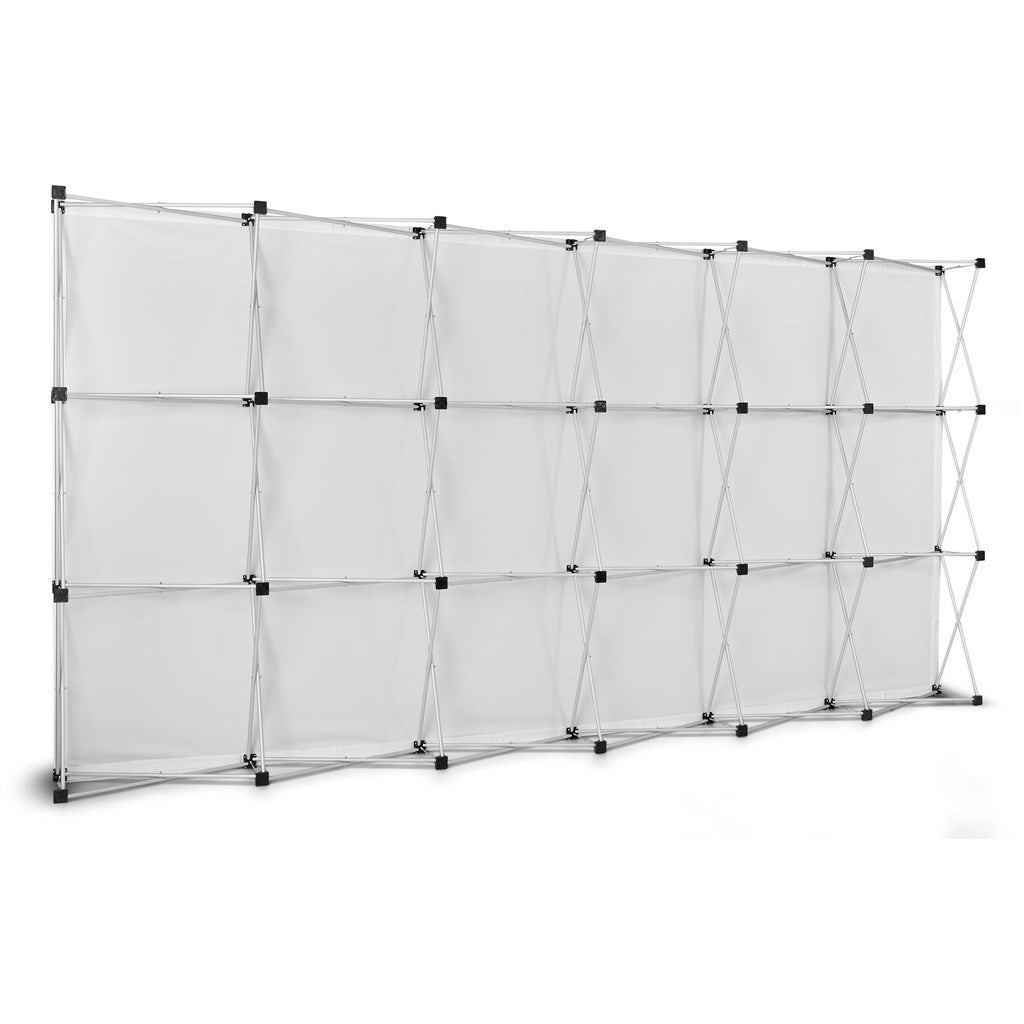 Legend Straight Banner Wall 4.45m x 2.25m-Single-Sided Straight Banner Walls-Gift Wrap Shop