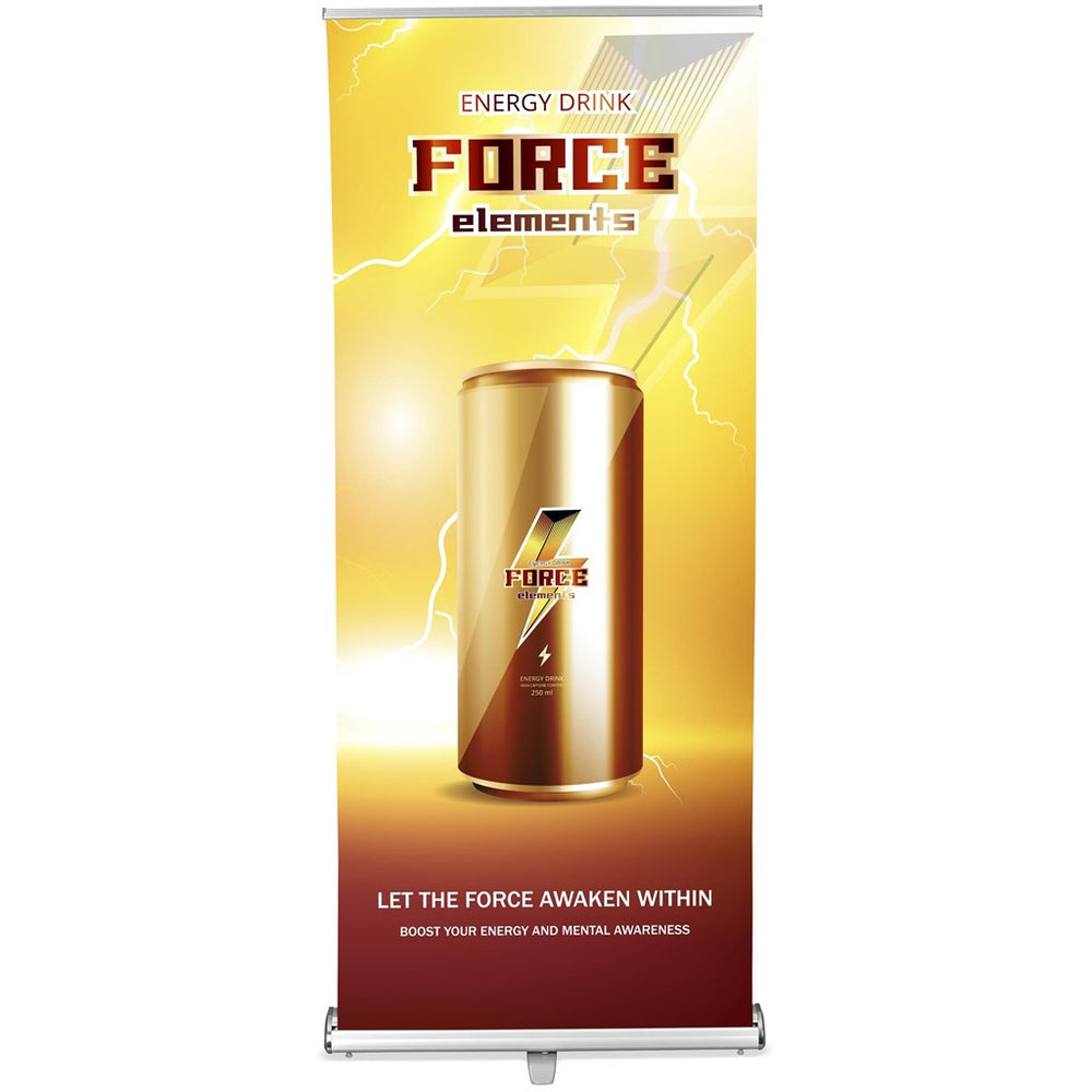 Legend Fabric Pull Up Banner-Single-Sided Pull-Up Banners-Gift Wrap Shop