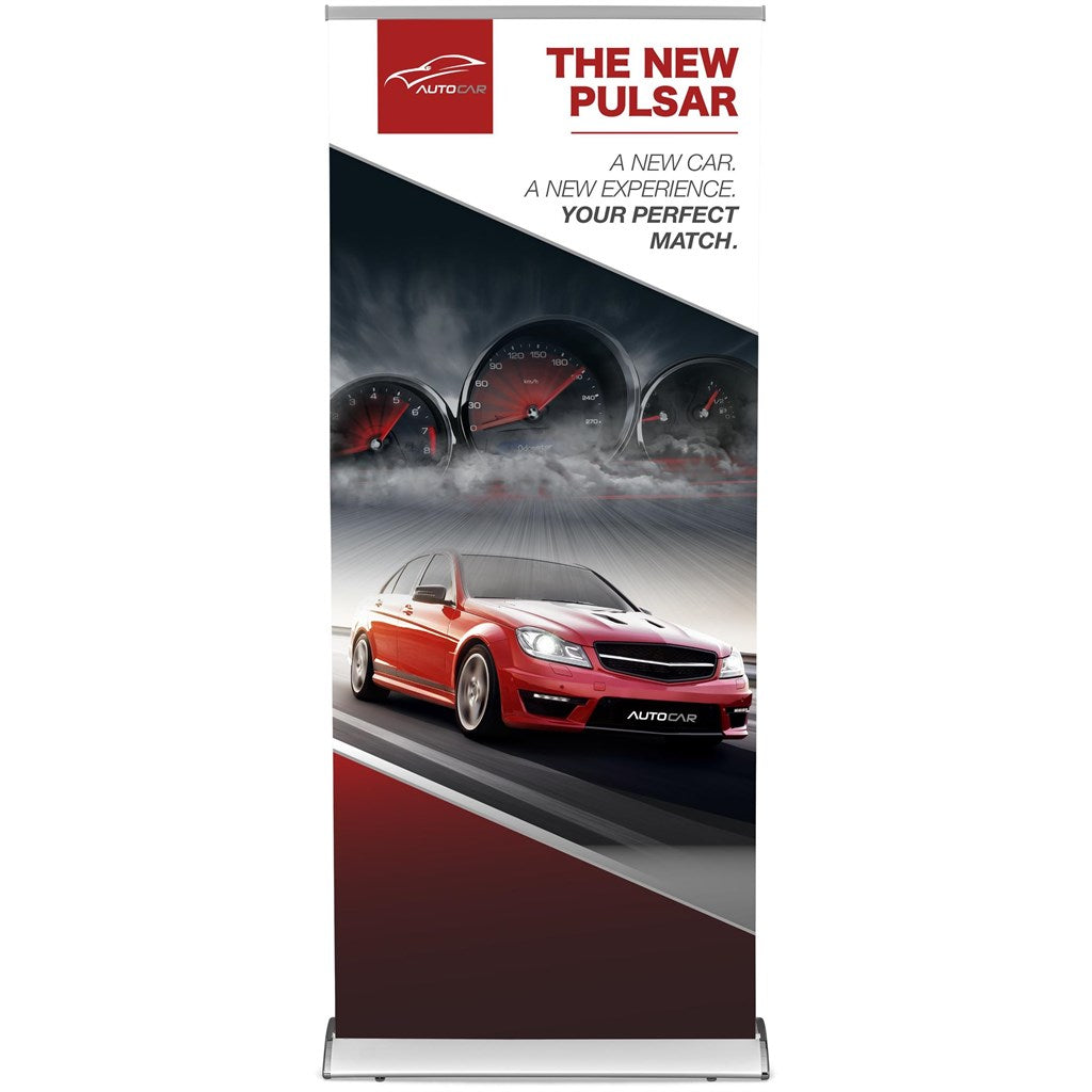 Ovation Fabric Pull Up Banner-Single-Sided Pull-Up Banners-Gift Wrap Shop