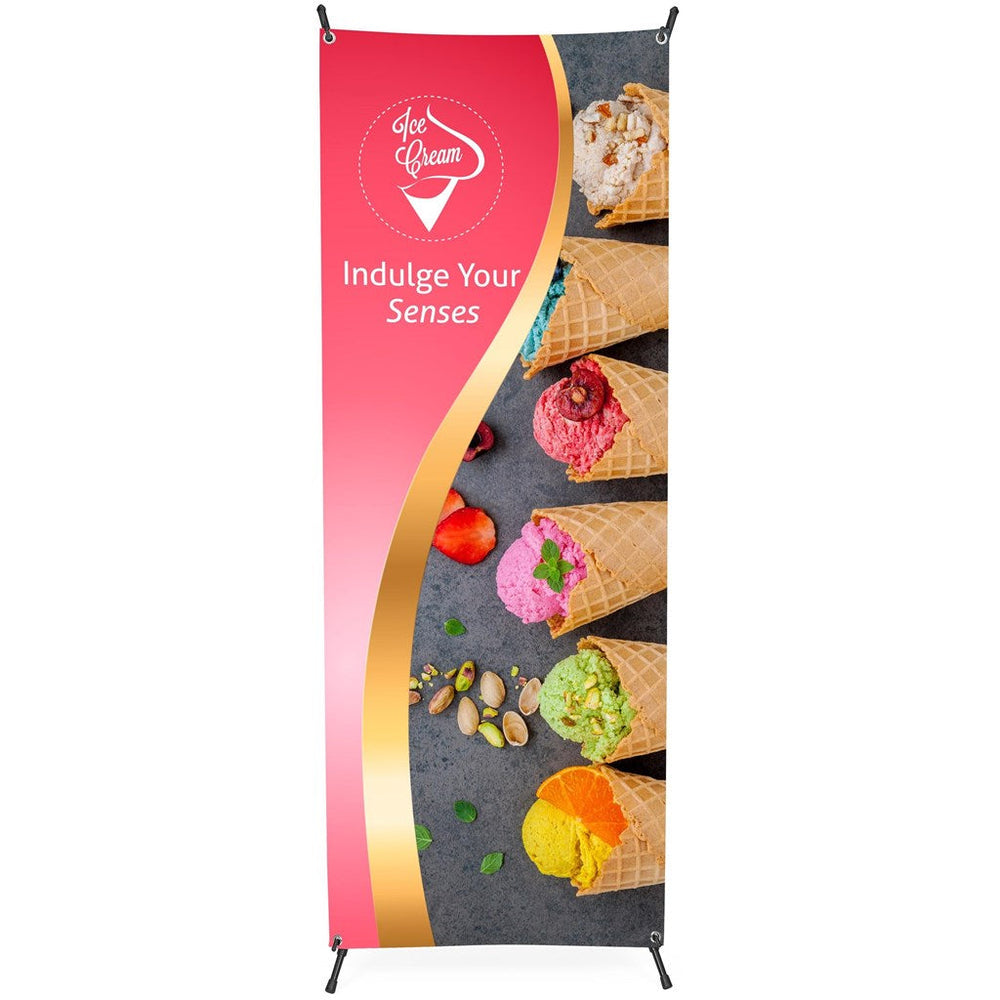 Champion Layflat PVC X-Banner 60cm x 160cm-X-Banners-Gift Wrap Shop