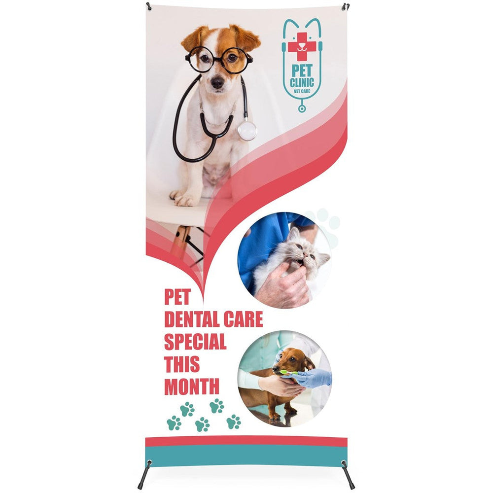 Champion Layflat PVC X-Banner 80cm x 180cm-X-Banners-Gift Wrap Shop