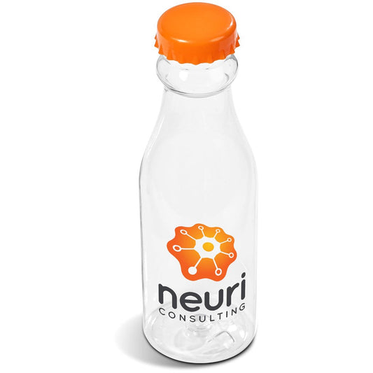 Lets Twist Water Bottle - 650ML - Orange | Drinkware And Food | Custom Branded & personalised promotional products | Giftwrap Shop