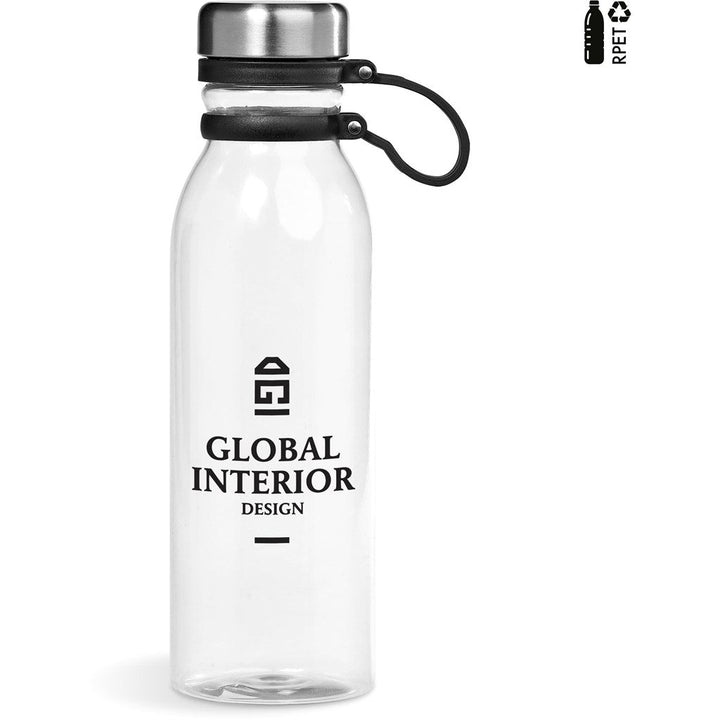 Kooshty Eden Recycled PET Water Bottle - 750ml - Transparent | Plastic Drinkware | Custom Branded & personalised promotional products | Giftwrap Shop