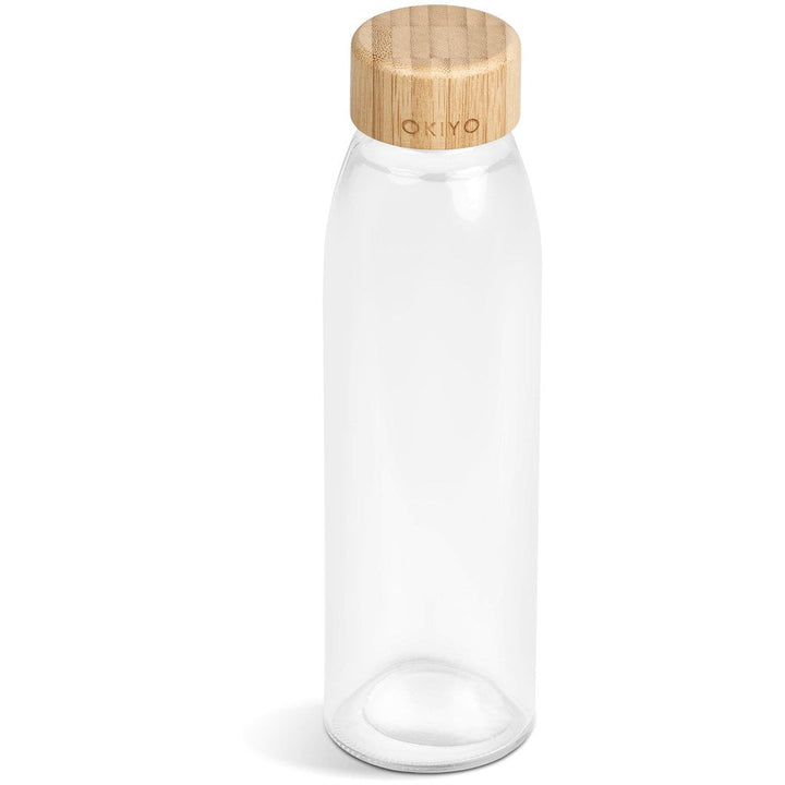 Okiyo Wabi-Sabi Glass Water Bottle - 500ml