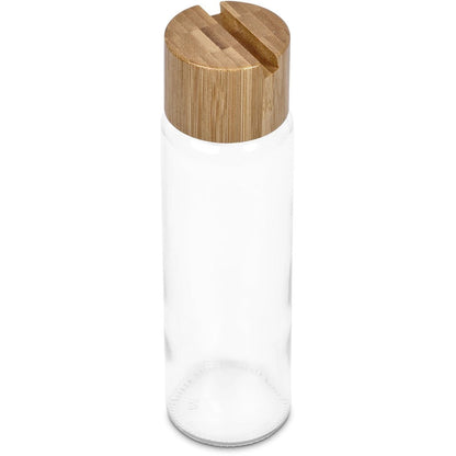 Okiyo Kenko Phone Stand Glass Water Bottle – 700ml