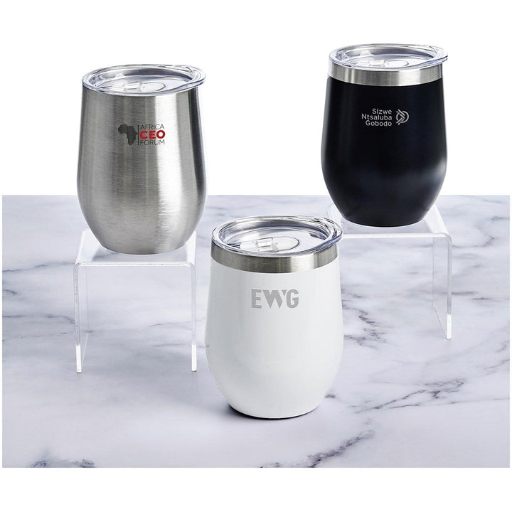 Serendipio Sheridan Stainless Steel Vacuum Tumbler - 300ml | Metal Drinkware | Custom branded promotional items | Giftwrap Shop