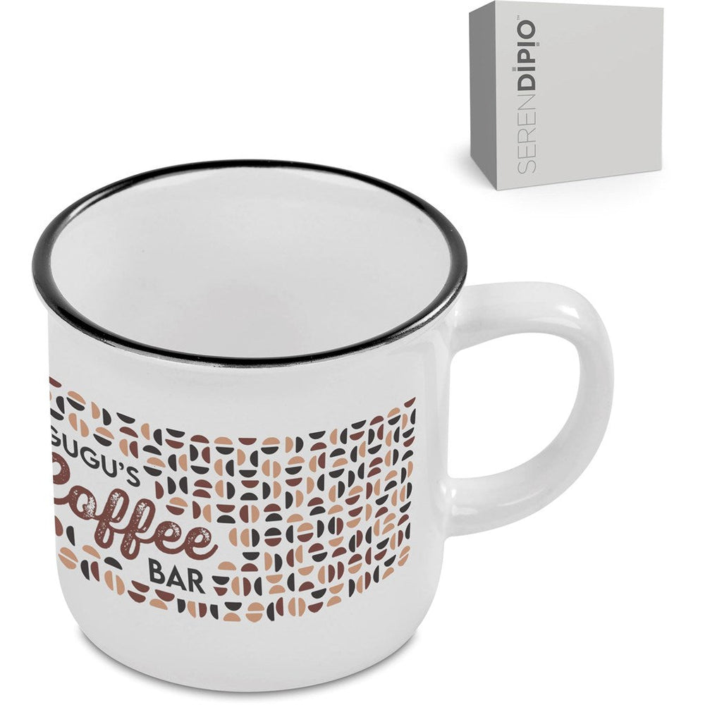 Serendipio York Ceramic Sublimation Coffee Mug - 280ml-Ceramic Mugs-Custom branded & personalised mugs-Giftwrap Shop