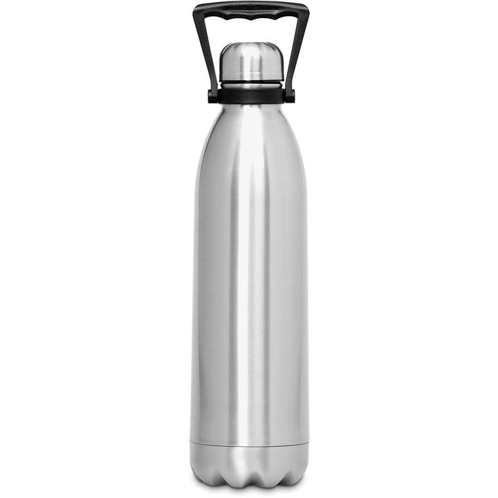 Serendipio Titan Stainless Steel Vacuum Water Bottle - 1.8 Litre | Metal Drinkware | Custom branded promotional items | Giftwrap Shop