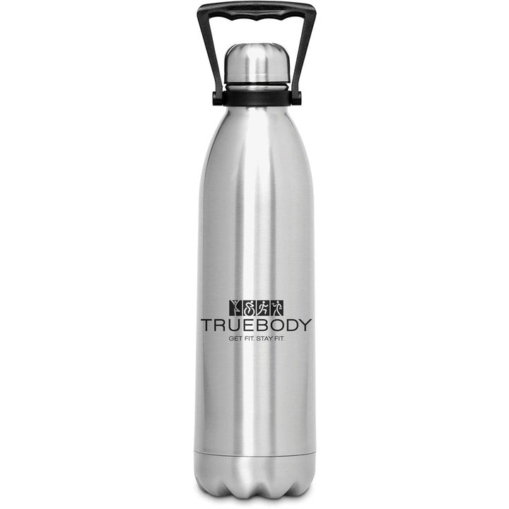 Serendipio Titan Stainless Steel Vacuum Water Bottle - 1.8 Litre | Metal Drinkware | Custom branded promotional items | Giftwrap Shop