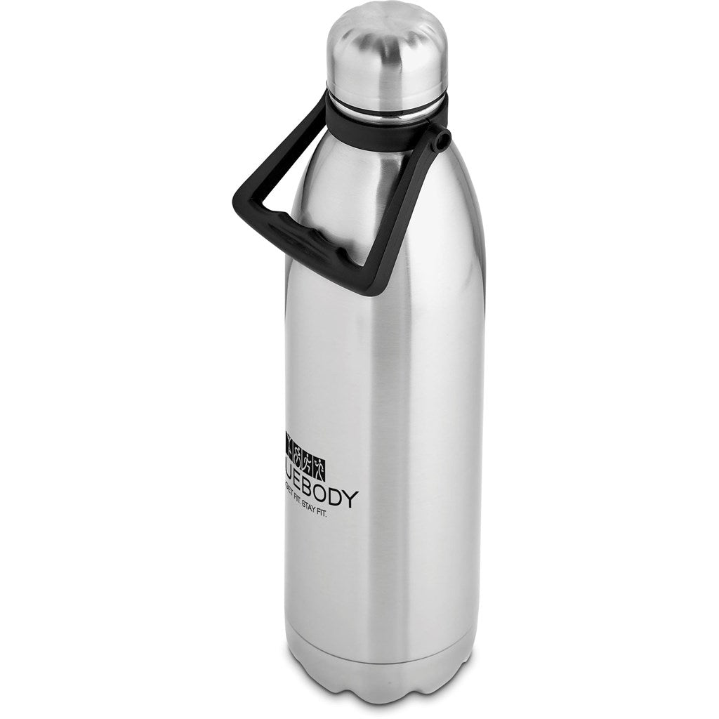 Serendipio Titan Stainless Steel Vacuum Water Bottle - 1.8 Litre | Metal Drinkware | Custom branded promotional items | Giftwrap Shop