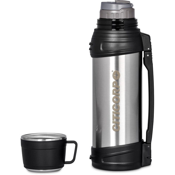 Serendipio Highlander Vacuum Flask – 1.2 Litre | Metal Drinkware | Custom Branded Drinkware | Gift Wrap Shop