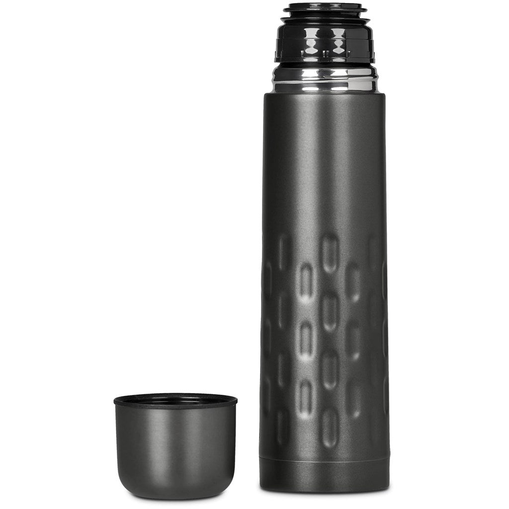 Serendipio Binary Stainless Steel Vacuum Flask - 500ml | Metal Drinkware | Custom Branded Drinkware | Gift Wrap Shop