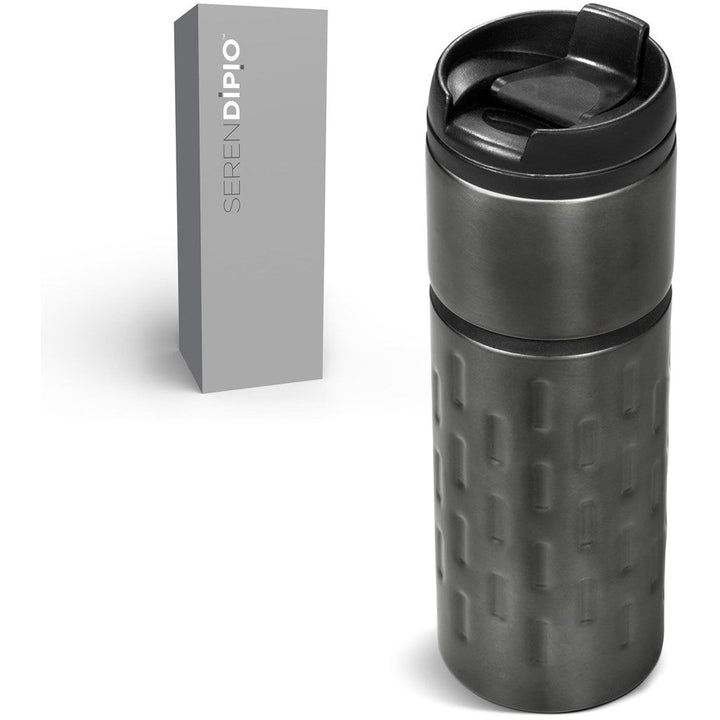 Serendipio Binary Stainless Steel & Plastic Double-Wall Tumbler - 450ml