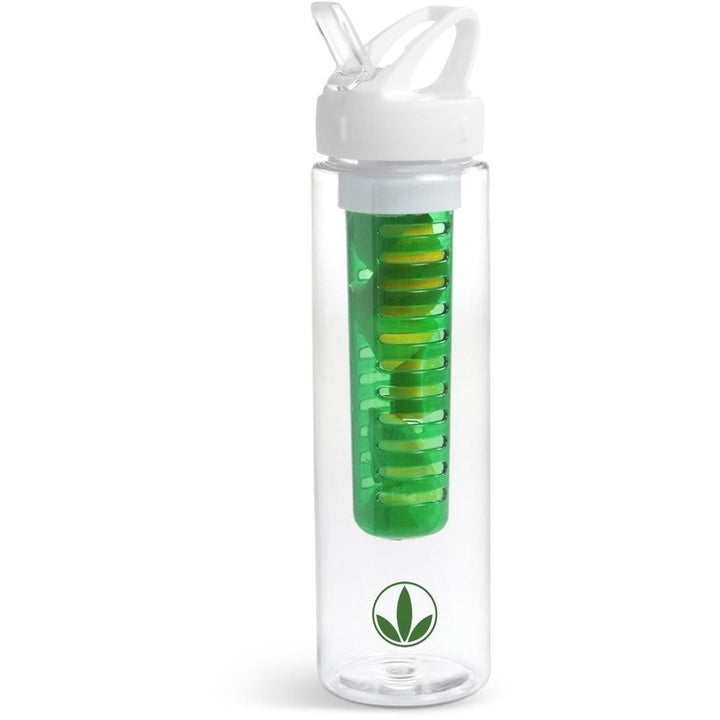 Zest Plastic Infuser Bottle - 750ml - Green | Drinkware And Food | Custom Branded & personalised promotional products | Giftwrap Shop