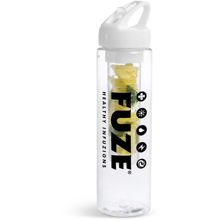 Zest Plastic Infuser Bottle - 750ml - Transparent | Plastic Drinkware | Custom Branded & personalised promotional products | Giftwrap Shop