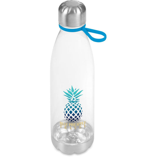 Clearview Plastic Water Bottle - 750ml - Cyan | Drinkware And Food | Custom Branded & personalised promotional products | Giftwrap Shop