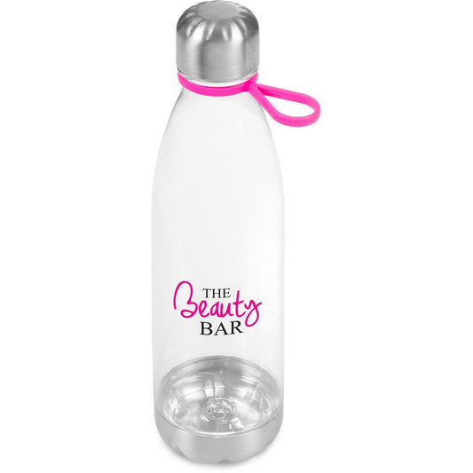 Clearview Plastic Water Bottle - 750ml - Pink | Drinkware And Food | Custom Branded & personalised promotional products | Giftwrap Shop
