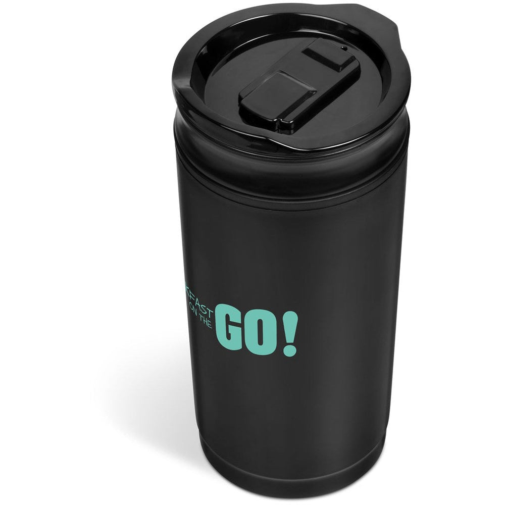 Colombia Plastic Double-Wall Tumbler & Press - 470ml | Custoom Branded | Plastic Drinkware