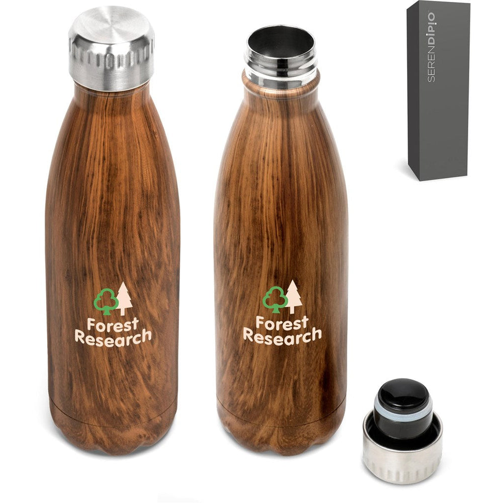 Serendipio Woodbury Stainless Steel Vacuum Water Bottle - 500ml | Drinkware And Food | Custom branded promotional items | Giftwrap Shop