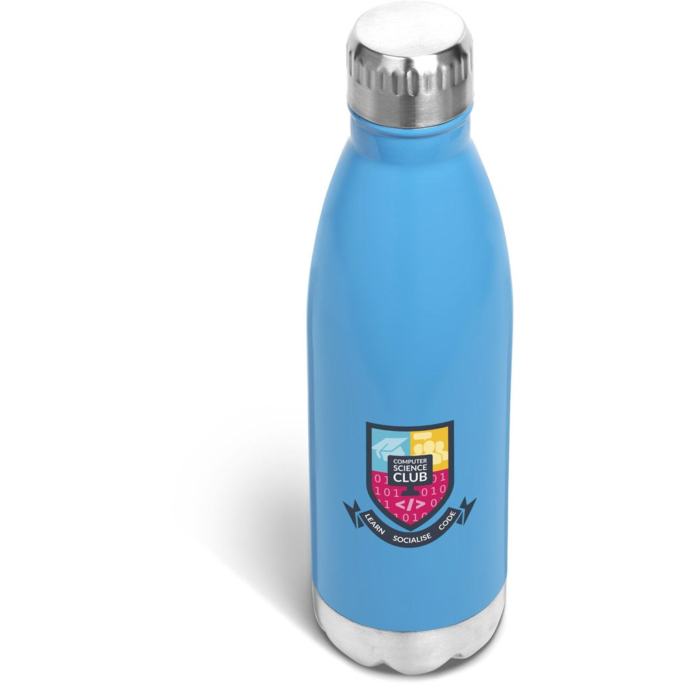 Omega Stainless Steel Water Bottle - 700ml | Metal Drinkware | Custom branded promotional items | Giftwrap Shop