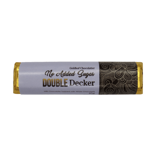 Geldhof Double-Decker Chocolate Bar [No-Added Sugar]