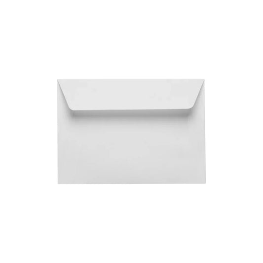 White C6 Envelopes Full Gum