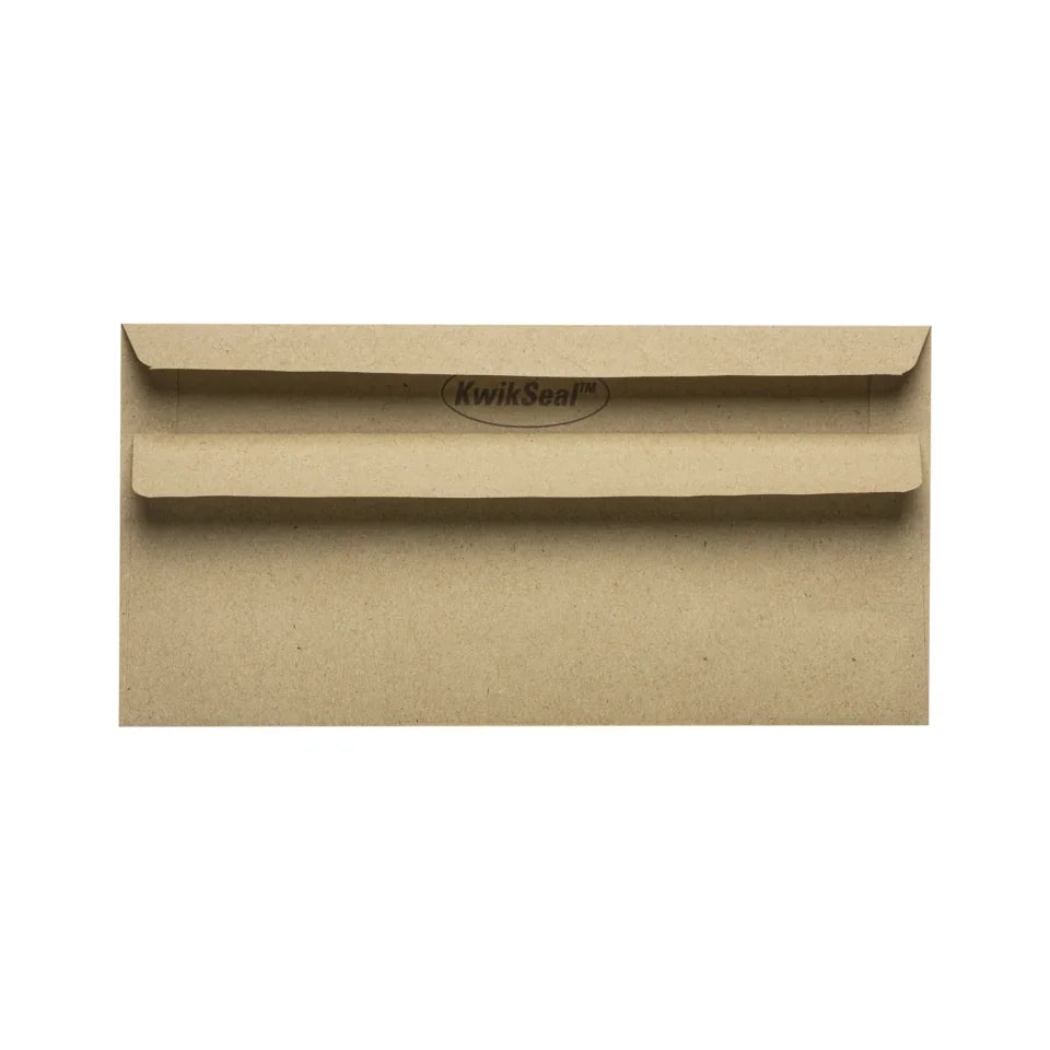 Brown DL Envelopes Kwikseal
