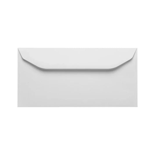 White DL Envelopes Full Gum