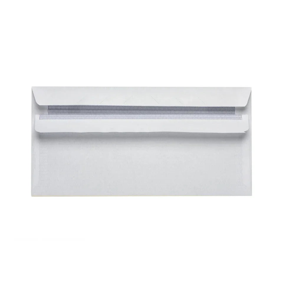 White DL Envelopes Kwikseal